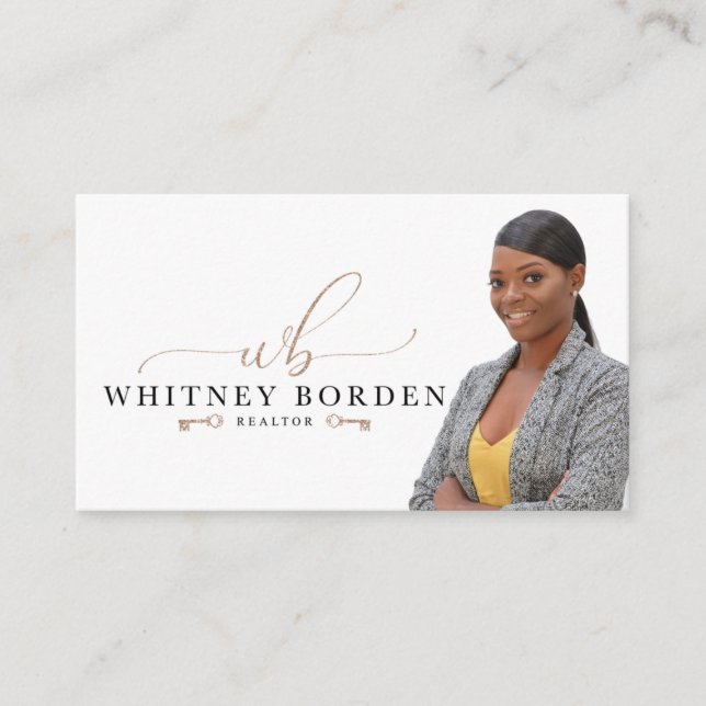 Tarjeta De Visita Whitney Borden (Anverso)