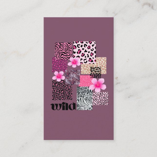 Tarjeta De Visita wild (Anverso)