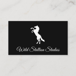 Tarjeta De Visita Wild Stallion