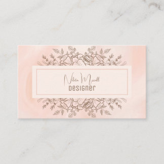 Tarjeta de visita Wildflowers