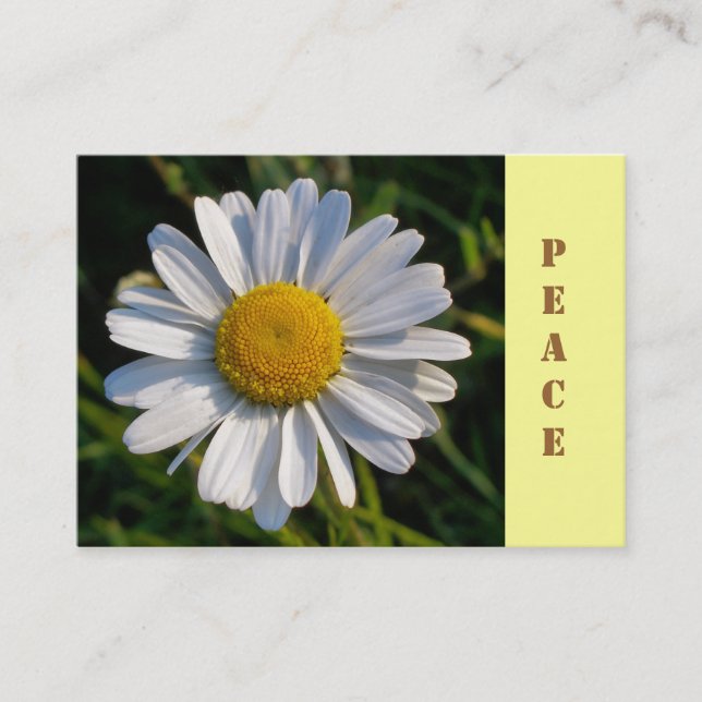TARJETA DE VISITA WILDFLOWERS (Anverso)