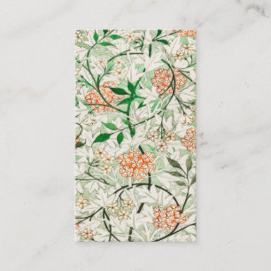 Tarjeta De Visita William Morris Jasmine