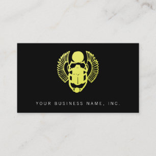 Tarjeta De Visita Winged Scarab