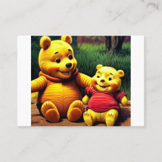 Tarjeta De Visita Winnie el Pooh 6.