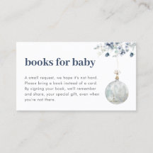 Winter Wonderland Books for Baby Insert Card
