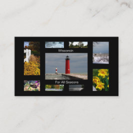 Tarjeta De Visita Wisconsin por todas las estaciones