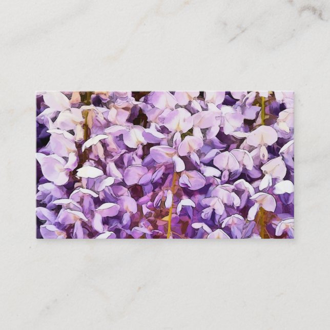 TARJETA DE VISITA WISTERIA (Anverso)