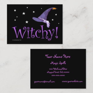 Tarjeta De Visita Witchy