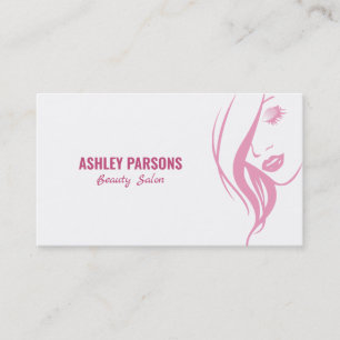 Tarjeta De Visita Woman Silhouette