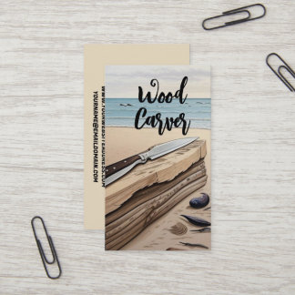 Tarjeta De Visita Wood Carver