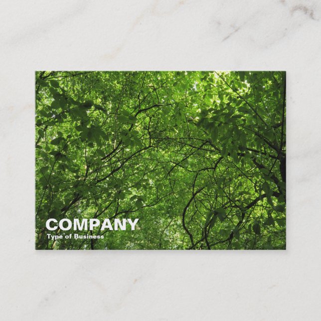 Tarjeta De Visita Woodland Canopy (Anverso)