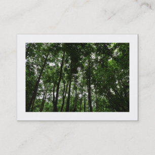 Tarjeta De Visita Woodland Canopy 02 (Bordeado)
