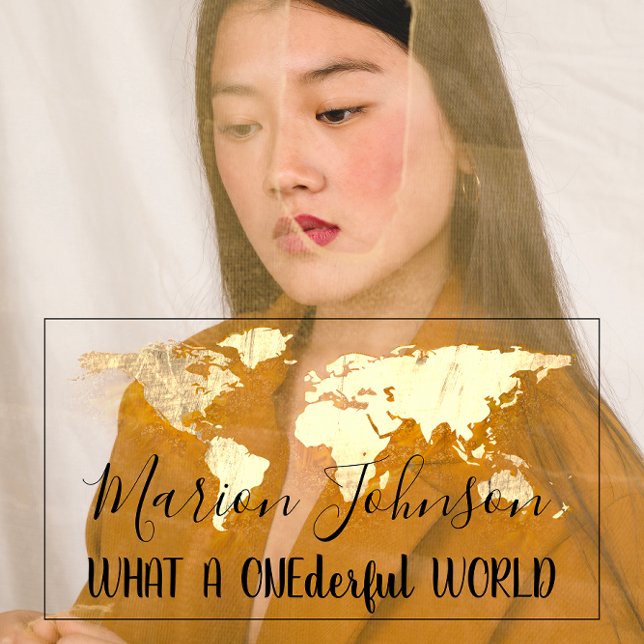 Tarjeta De Visita World Map Globe Travel Agency Gold Logo QR (World Map Globe Map Travel Agency Gold Logo QR Business Card)