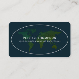 Tarjeta De Visita World Wide Business