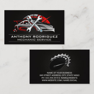 Tarjeta De Visita Wrenches | Auto Sports Car Services
