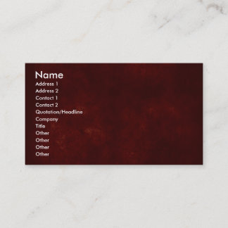 Tarjeta De Visita www.Garcya.us_rusted_red_marinless_3, Nombre, Dire