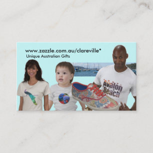 Tarjeta De Visita www.zazzle.com.au/clareville*