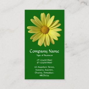 Tarjeta De Visita Yaisy Amarillo - Verde de hierba profunda
