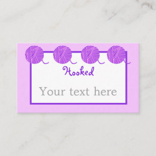 Tarjeta De Visita Yarn Crochet/Knit