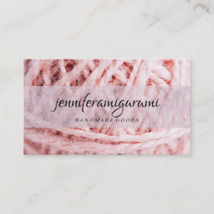 Tarjeta De Visita Yarn Knitting Crochet Craft amigurumi arte