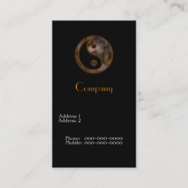 Tarjeta De Visita Yin Yang
