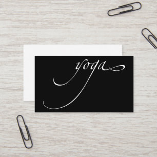 Tarjeta De Visita Yoga