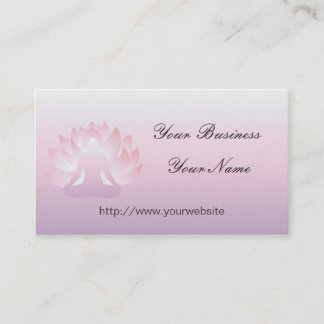Tarjeta de visita Yoga Lotus