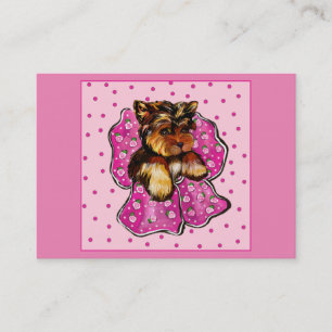 Tarjeta De Visita Yorkie Poo
