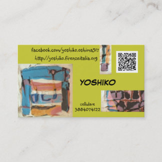 Tarjeta De Visita yoshiko