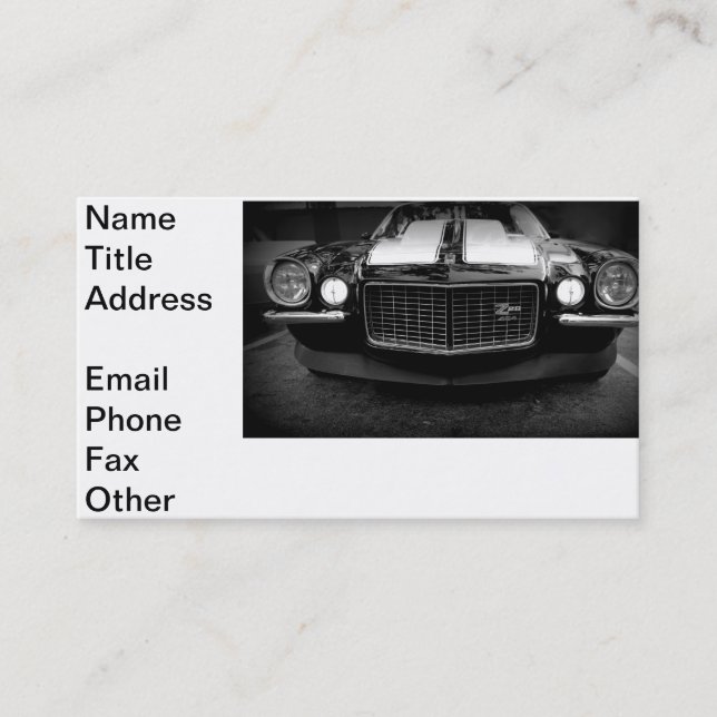 TARJETA DE VISITA Z (Anverso)