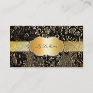 Tarjeta De Visita Zapato con cordones/negro del vintage de