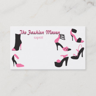 Tarjeta De Visita ¡Zapatos de los zapatos de los zapatos!