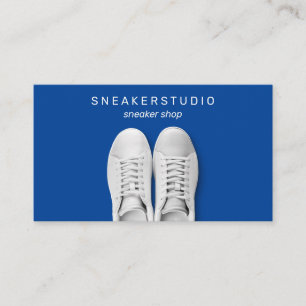 Tarjeta De Visita Zapatos de zapatillas de zapatero deportivo Blue G