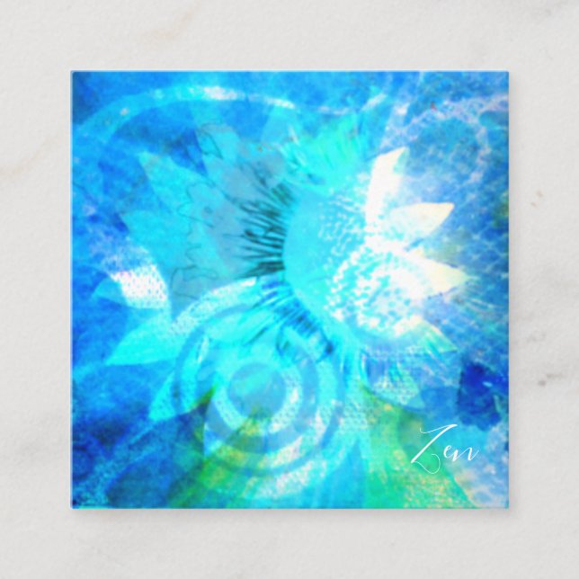 Tarjeta de visita Zen (Anverso)