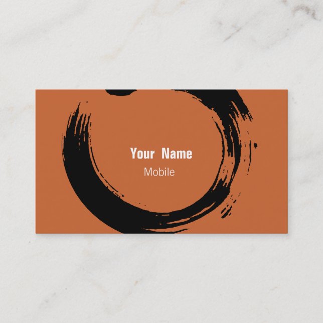 Tarjeta De Visita Zen Sketch (Anverso)