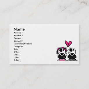 TARJETA DE VISITA ZOMBIE LOVE