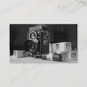 Tarjeta de visitas de los fotógrafos