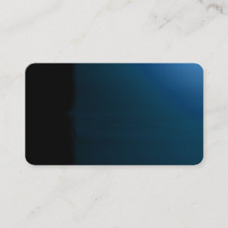 Tarjeta de visitas visual inusual de los