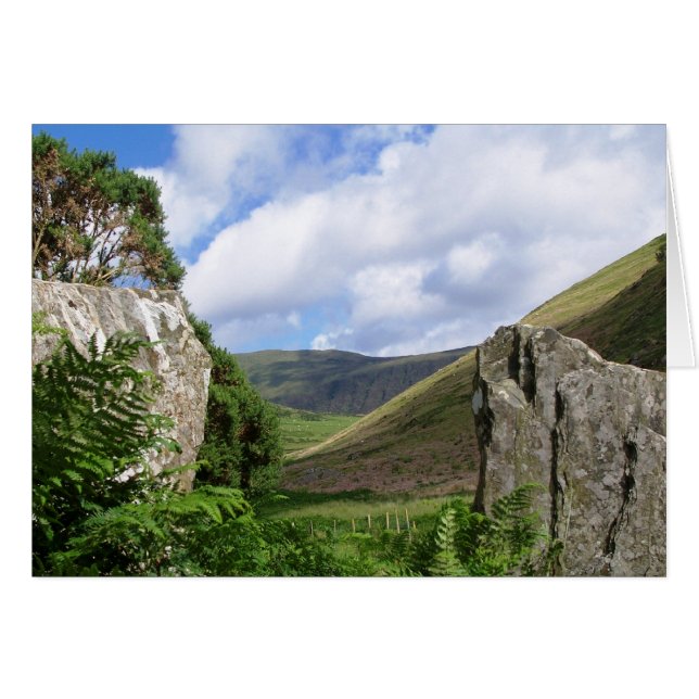 Tarjeta de vistas de GALES (Anverso (Horizontal))