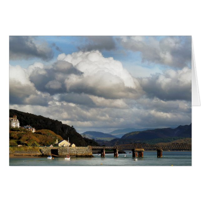 Tarjeta de vistas de GALES (Anverso (Horizontal))