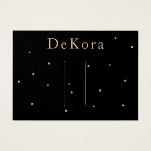 Tarjeta de visualización Barrette para clip de pel