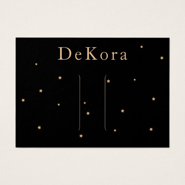 Tarjeta de visualización Barrette para clip de pel (Frente)