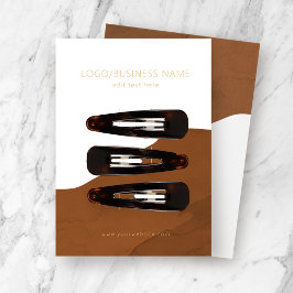 Tarjeta de visualización de accesorios de clips