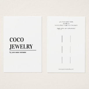 Tarjeta de visualización de accesorios para los cl