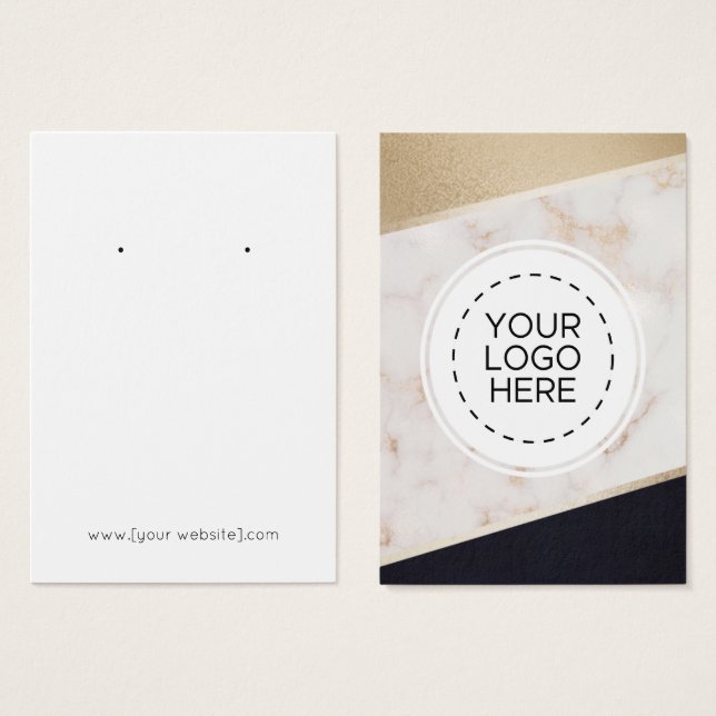 Tarjeta de visualización de anclaje de bloques de  (Anverso y reverso)