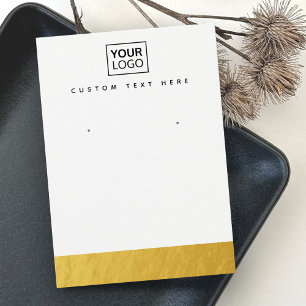 Tarjeta de visualización de anclaje del logotipo d