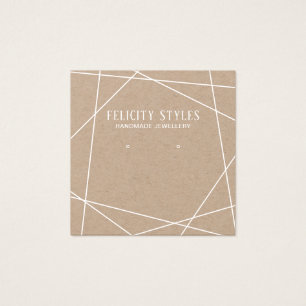 Tarjeta de visualización de anclaje geométrico del