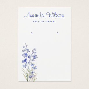 Tarjeta de visualización de anillo floral de color