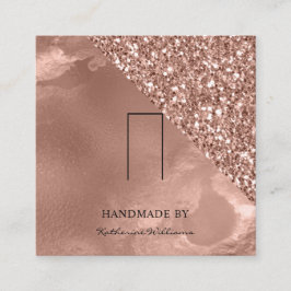 Tarjeta de visualización de anillo | Oro Rosa y Pu