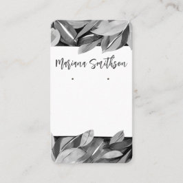 Tarjeta de visualización de barrido gris de follaj